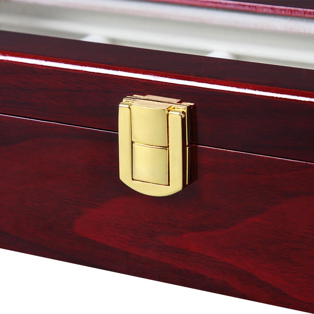 Wooden Watch Display Case Watch Organizer Wooden Watch Display Case Watch Organizer