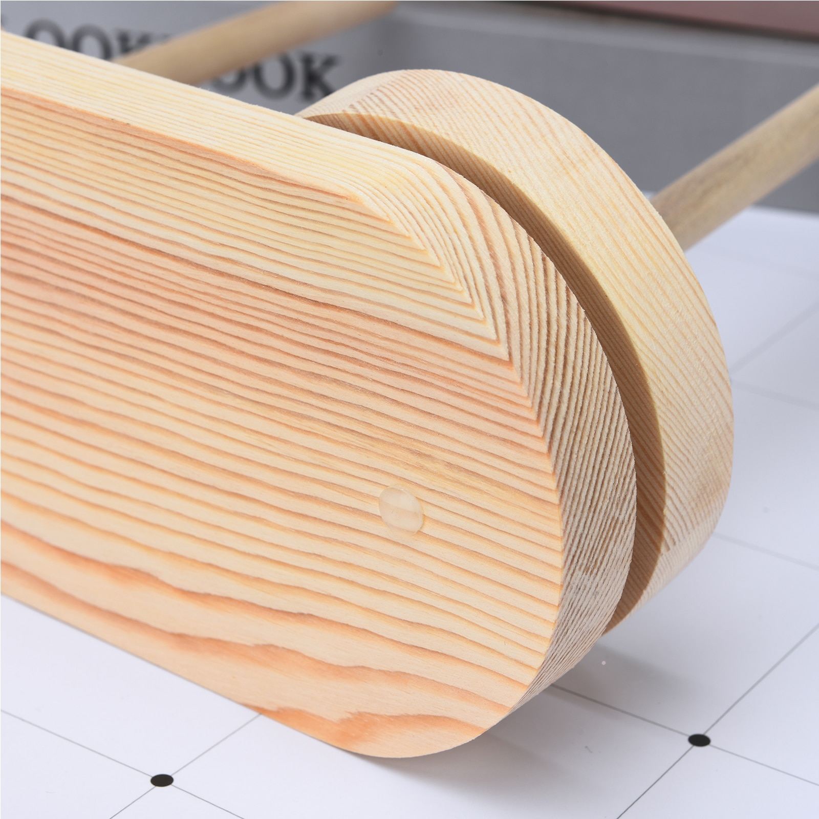 Wooden Yarn Holder Double Stand Wooden Yarn Holder Double Stand
