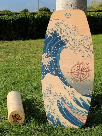 Wooden Yoga Balance Board