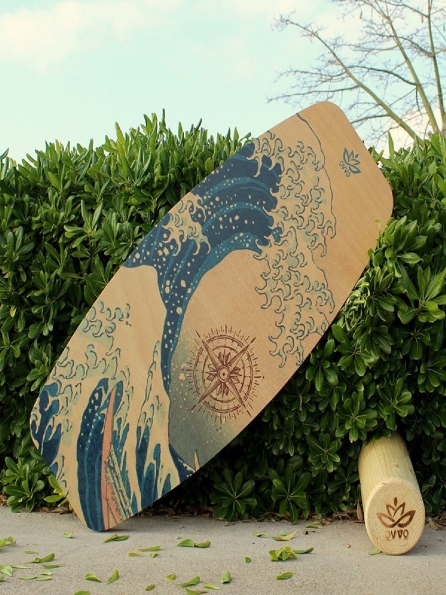 Wooden Yoga Balance Board