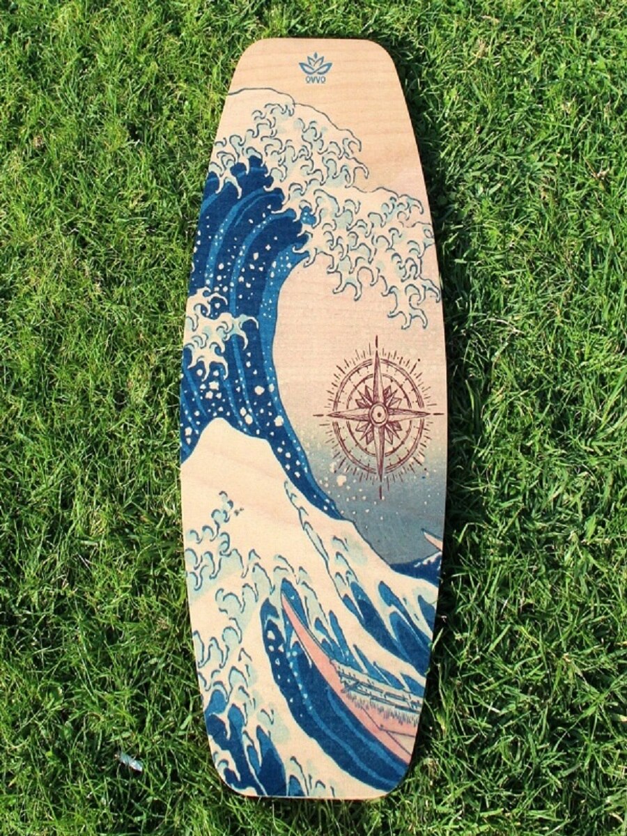 Wooden Yoga Balance Board