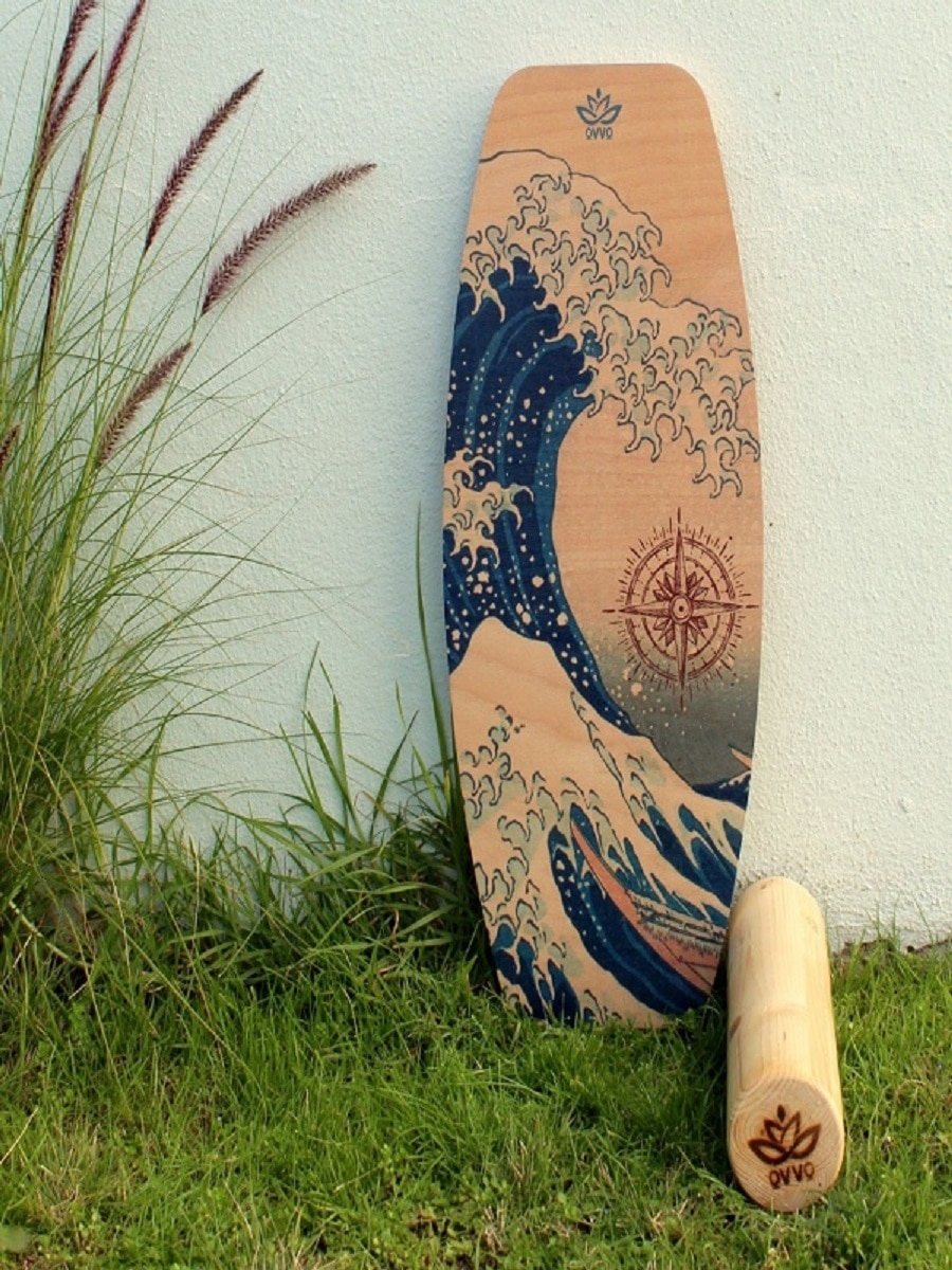 Wooden Yoga Balance Board