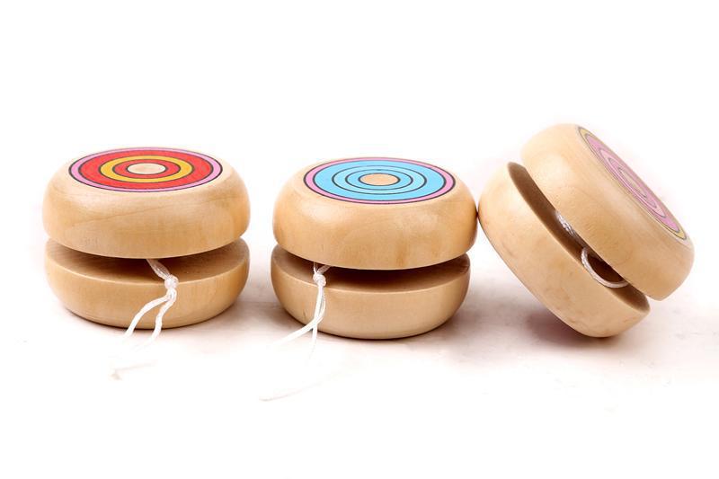 Wooden Yoyo Classic Spin Toy