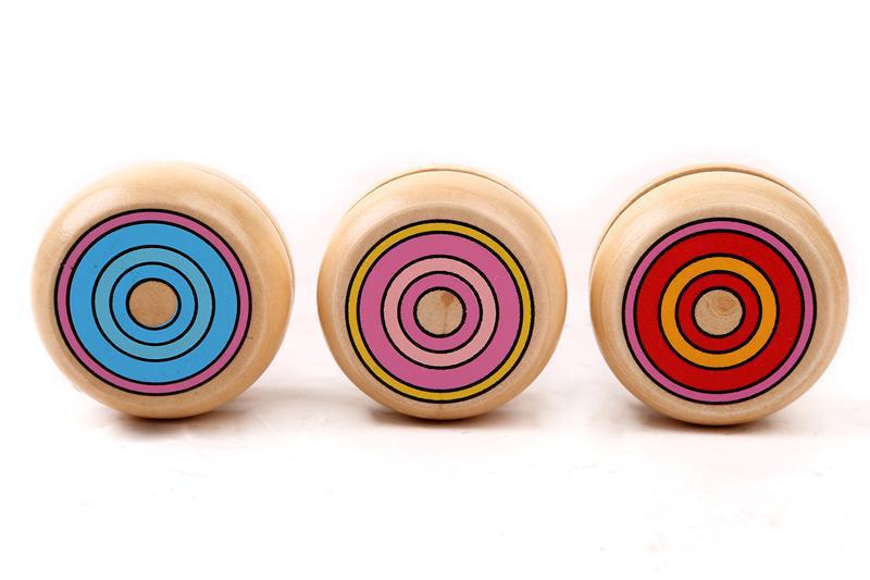 Wooden Yoyo Classic Spin Toy