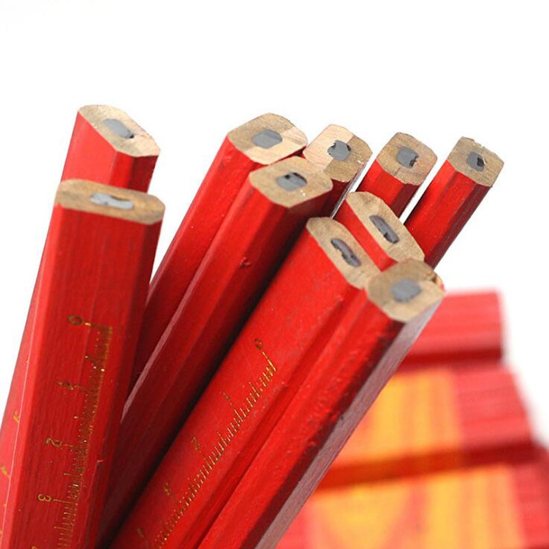 Woodworking Scaled Flat Pencils (5pcs) Woodworking Scaled Flat Pencils (5pcs)