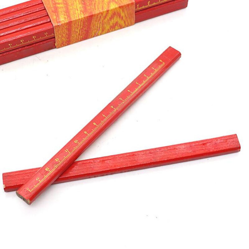 Woodworking Scaled Flat Pencils (5pcs) Woodworking Scaled Flat Pencils (5pcs)
