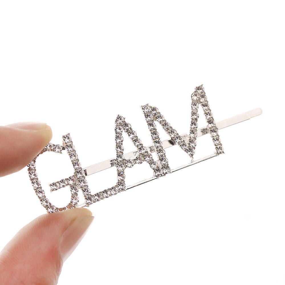 Word Hair Clips Fashionable Accessories Word Hair Clips Fashionable Accessories
