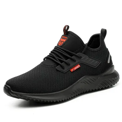 Work Safety Shoes Anti Smashing Steel Toe Puncture Proof Construction Lightweight Breathable Sneakers shoes Men Women