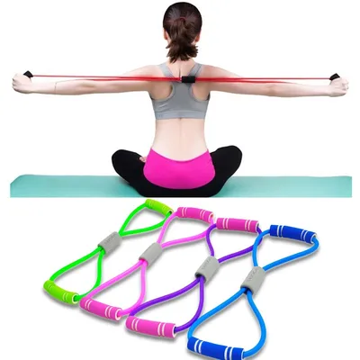 Workout Bands Elastic Rubber Rope Workout Bands Elastic Rubber Rope