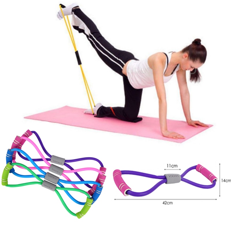 Workout Bands Elastic Rubber Rope Workout Bands Elastic Rubber Rope
