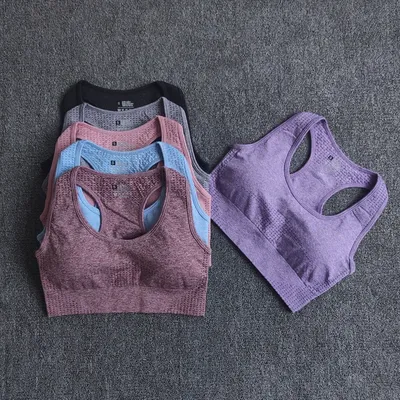 Workout Bra Seamless Padded Sports Bra Workout Bra Seamless Padded Sports Bra
