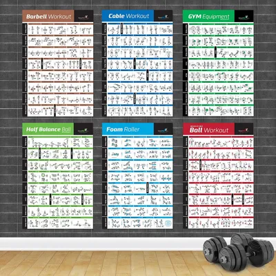 Workout Poster Fitness Bodybuilding Workout Poster Fitness Bodybuilding