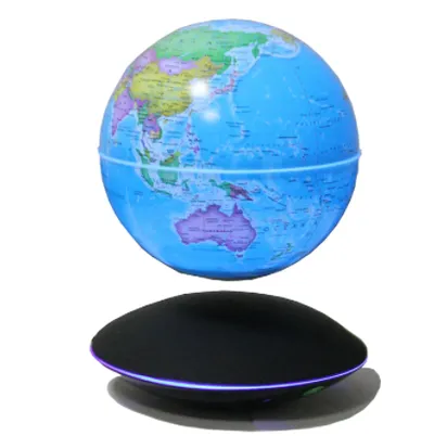 World Globe Electronic Magnetic Levitation Float Decor (7 colors Light 360° Rotation) World Globe Electronic Magnetic Levitation Float Decor (7 colors Light 360° Rotation)