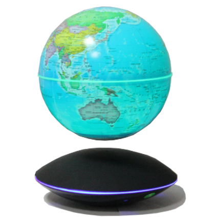 World Globe Electronic Magnetic Levitation Float Decor (7 colors Light 360° Rotation) World Globe Electronic Magnetic Levitation Float Decor (7 colors Light 360° Rotation)