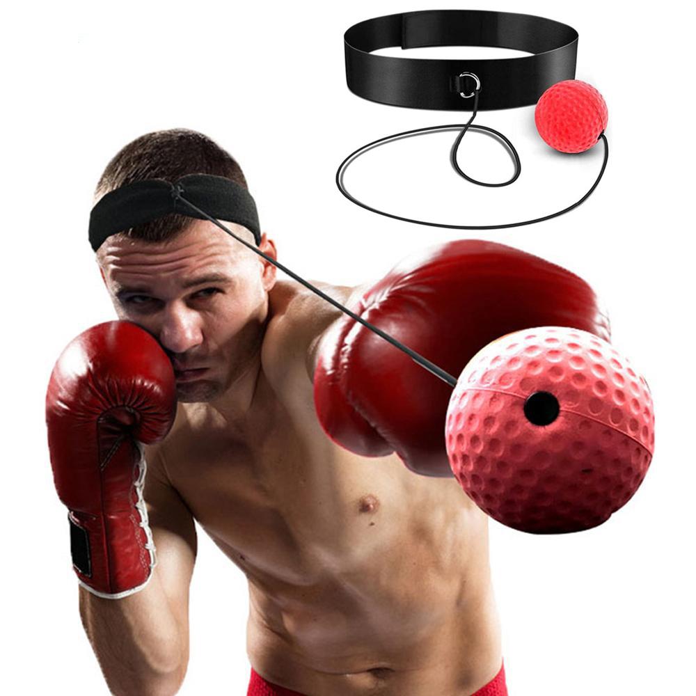 WorthWhile Kick Boxing Reflex Ball Head Band Fighting Speed Training Punch Ball Muay Tai MMA Exercise Equipment WorthWhile Kick Boxing Reflex Ball Head Band Fighting Speed Training Punch Ball Muay Tai MMA Exercise Equipment