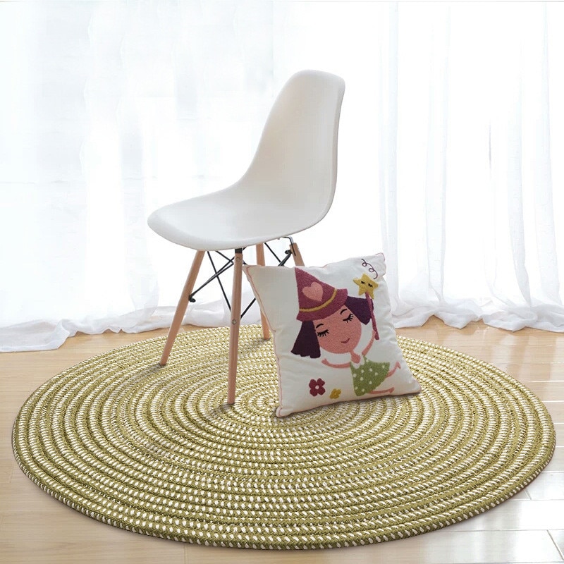 Woven Carpet Round Mat Woven Carpet Round Mat
