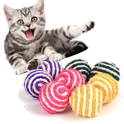 Woven Chewing Cat Rope Ball Toy Woven Chewing Cat Rope Ball Toy