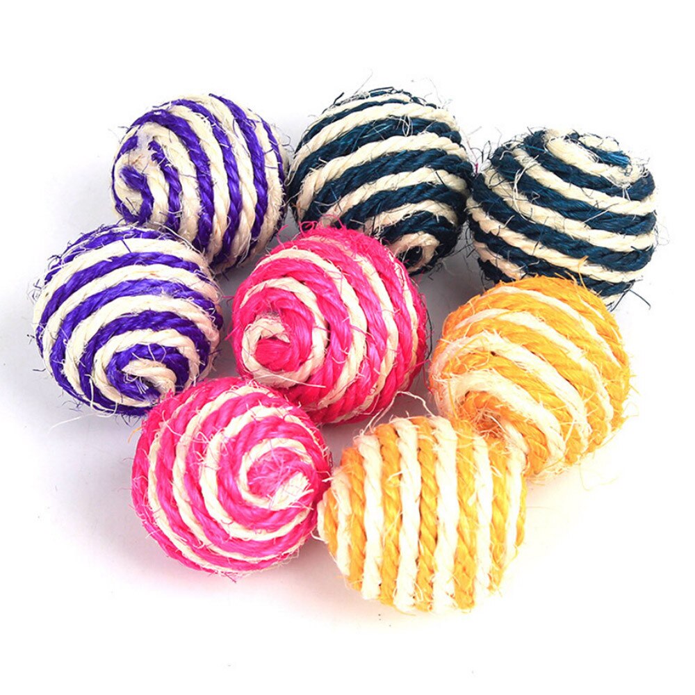 Woven Chewing Cat Rope Ball Toy Woven Chewing Cat Rope Ball Toy