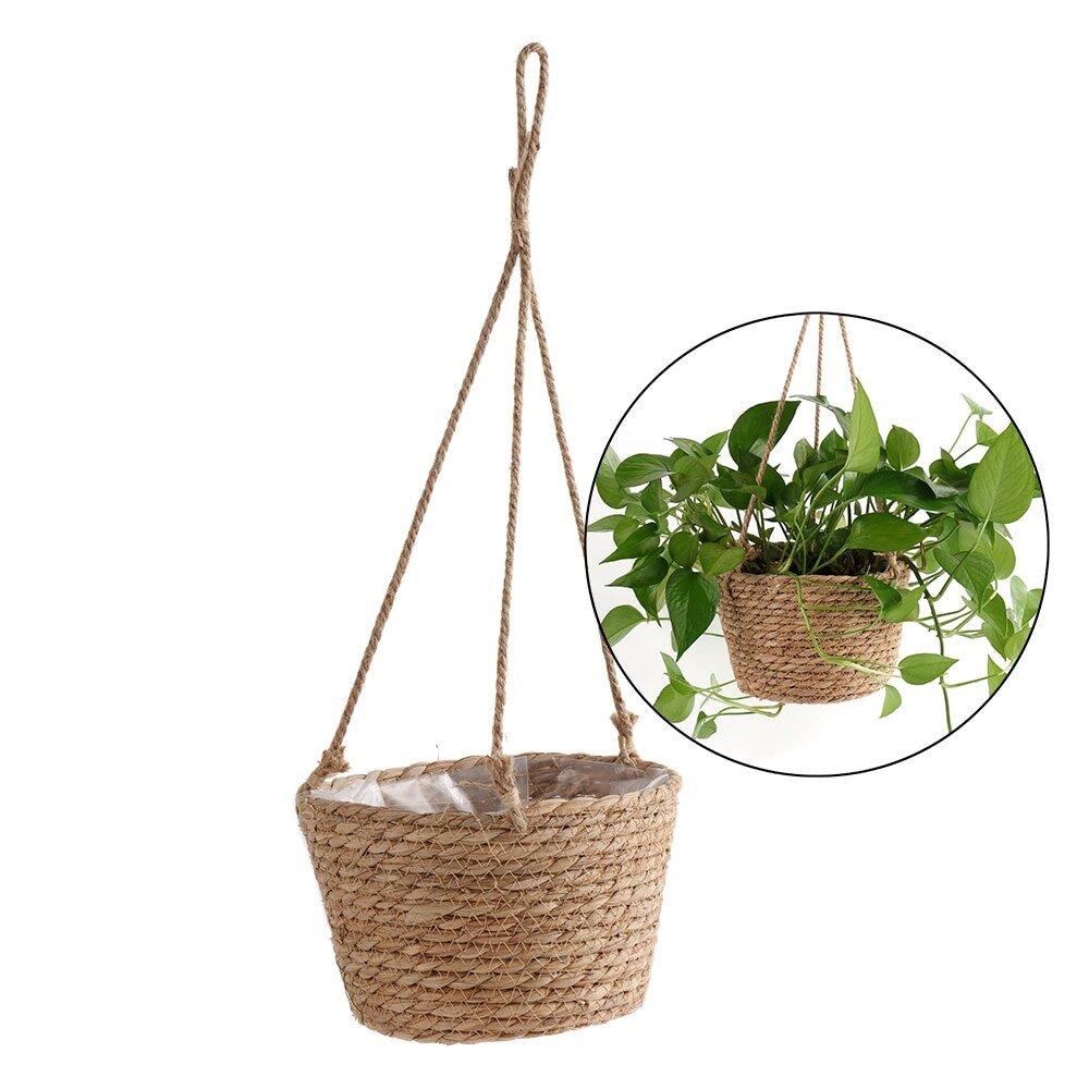 Woven Plant Hanger Home Decor