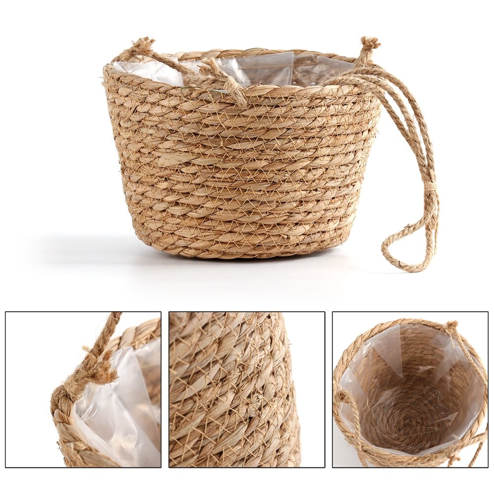Woven Plant Hanger Home Decor