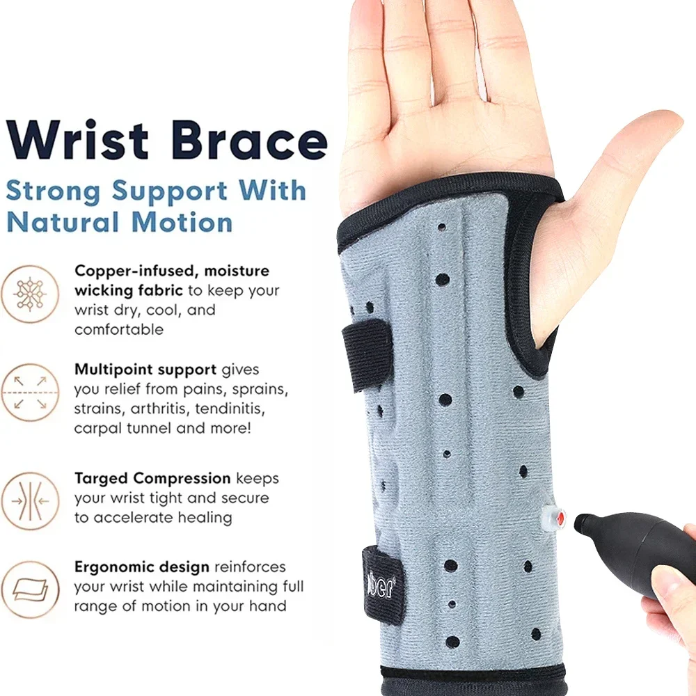 Wrap for Carpal Tunnel Relief,Wrist Brace Support Compression Hand Ice Pack for Arthritis,Mommy