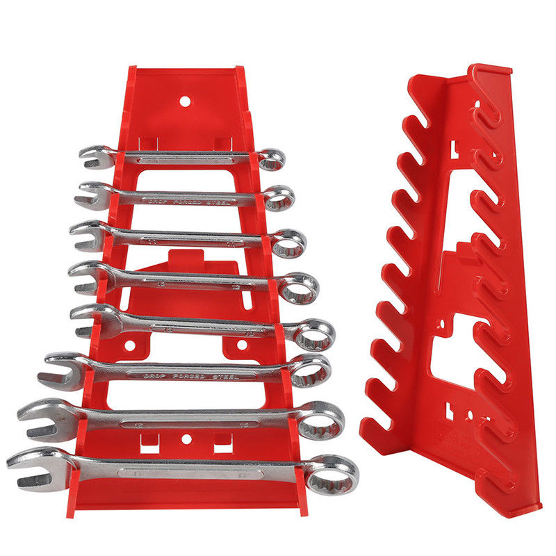 Wrench Holder 9-Slot Wall Mount Organizer Wrench Holder 9-Slot Wall Mount Organizer