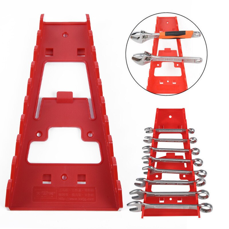 Wrench Holder 9-Slot Wall Mount Organizer Wrench Holder 9-Slot Wall Mount Organizer