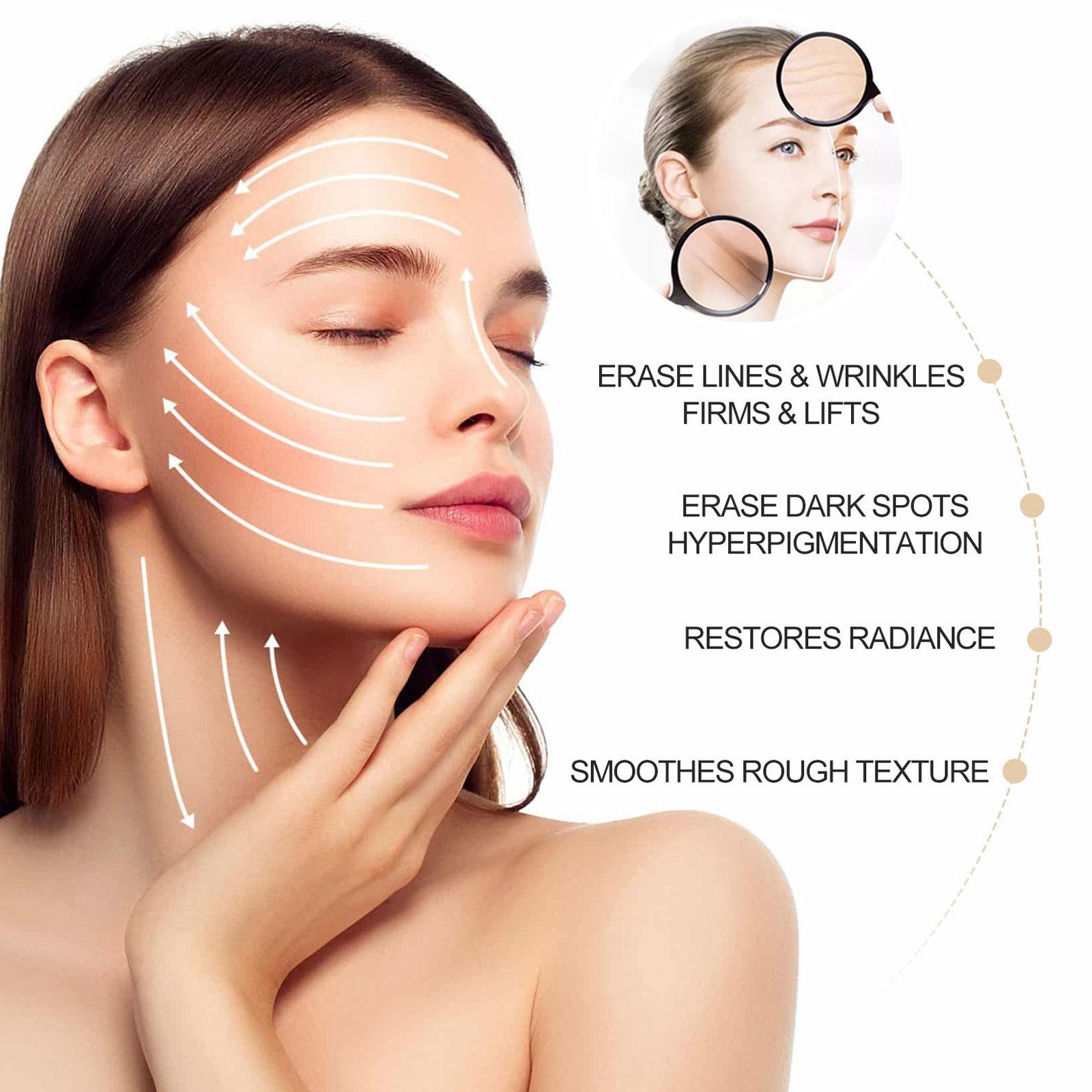 Wrinkle Remover Serum Fade Face Fine Lines Anti-Aging Essence Lifting Firming Whitening Brighten Nourish Skin Care For