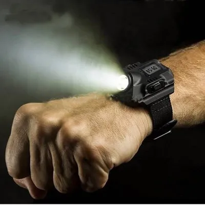 Wrist Flashlight Watch Rechargeable and Portable Wrist Flashlight Watch Rechargeable and Portable