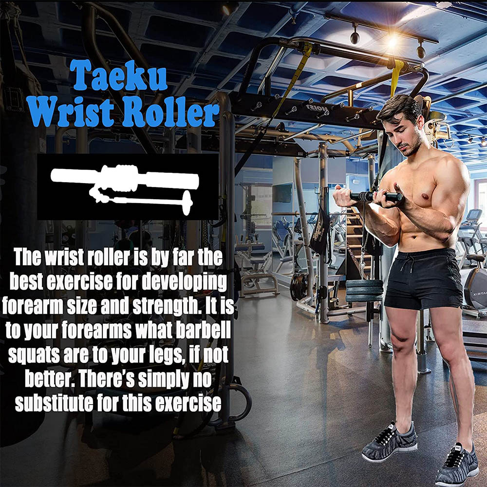 Wrist Forearm Exerciser Forearm Roller Blaster Arm Strength Trainer and Workout Fitness Equipment Home Gym Bodybuilding Wrist Forearm Exerciser Forearm Roller Blaster Arm Strength Trainer and Workout Fitness Equipment Home Gym Bodybuilding