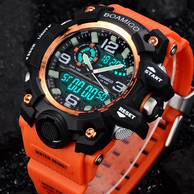 Wristwatch Rubber Digital Timepiece Wristwatch Rubber Digital Timepiece