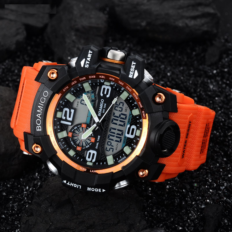 Wristwatch Rubber Digital Timepiece Wristwatch Rubber Digital Timepiece