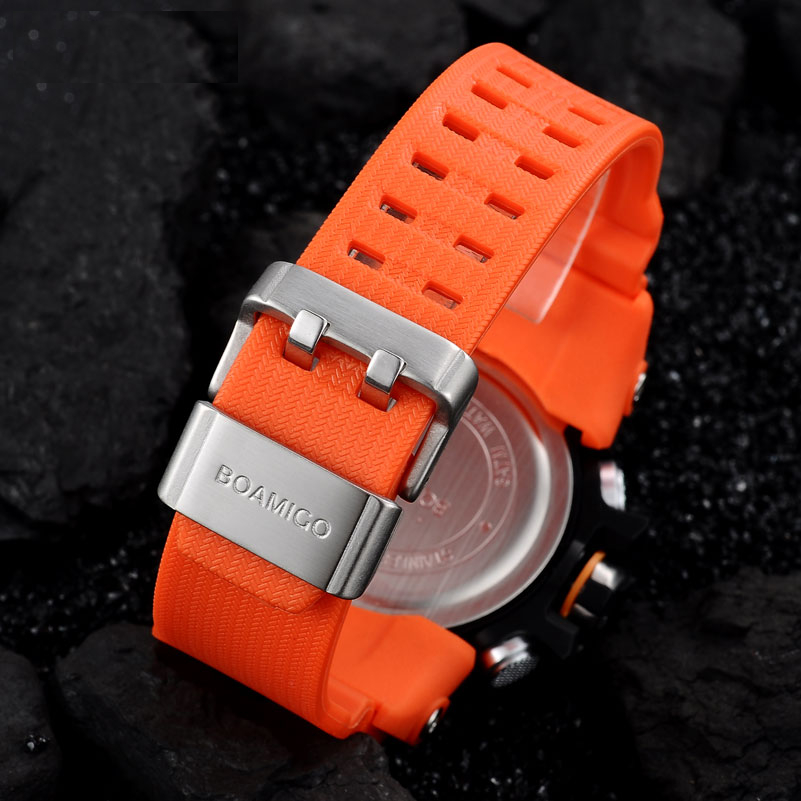 Wristwatch Rubber Digital Timepiece Wristwatch Rubber Digital Timepiece