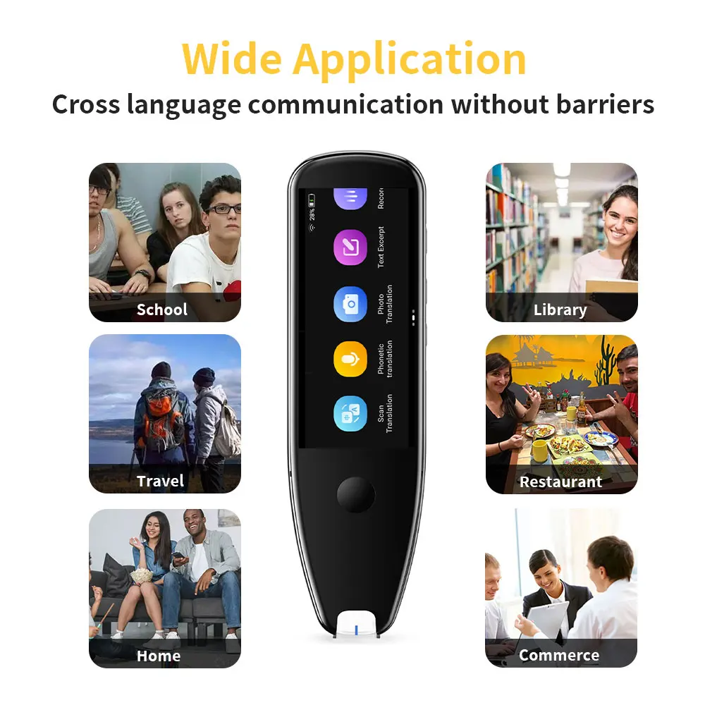 X5 Pro Smart Voice Scan Translator Pen Real-Time Multi-function Language Translation Business Travel Abroad Dictionary X5 Pro Smart Voice Scan Translator Pen Real-Time Multi-function Language Translation Business Travel Abroad Dictionary