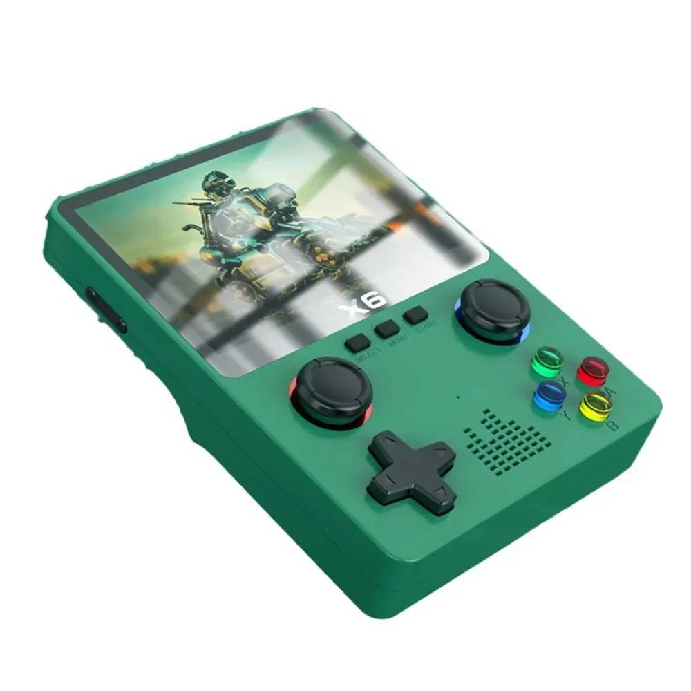 X6 3.5Inch IPS Screen Handheld Game Player Dual Joystick 11 Simulators GBA Video Game Console X6 3.5Inch IPS Screen Handheld Game Player Dual Joystick 11 Simulators GBA Video Game Console