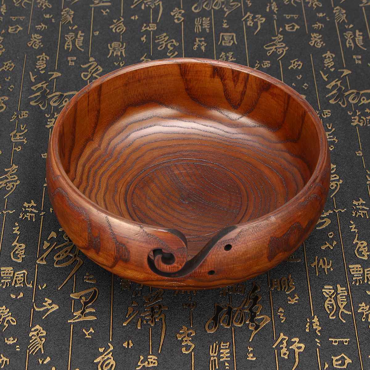 Yarn Bowl Wooden Crochet Wool Storage Yarn Bowl Wooden Crochet Wool Storage