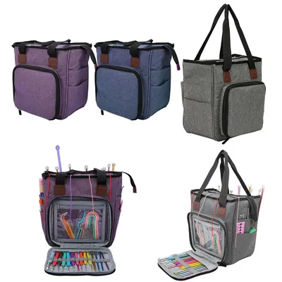 Yarn Storage Bag Knitting and Crochet Organizer Yarn Storage Bag Knitting and Crochet Organizer