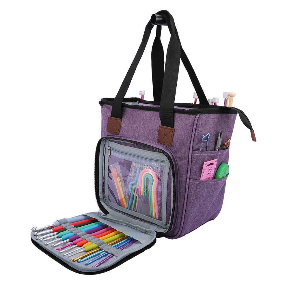 Yarn Storage Bag Knitting and Crochet Organizer Yarn Storage Bag Knitting and Crochet Organizer