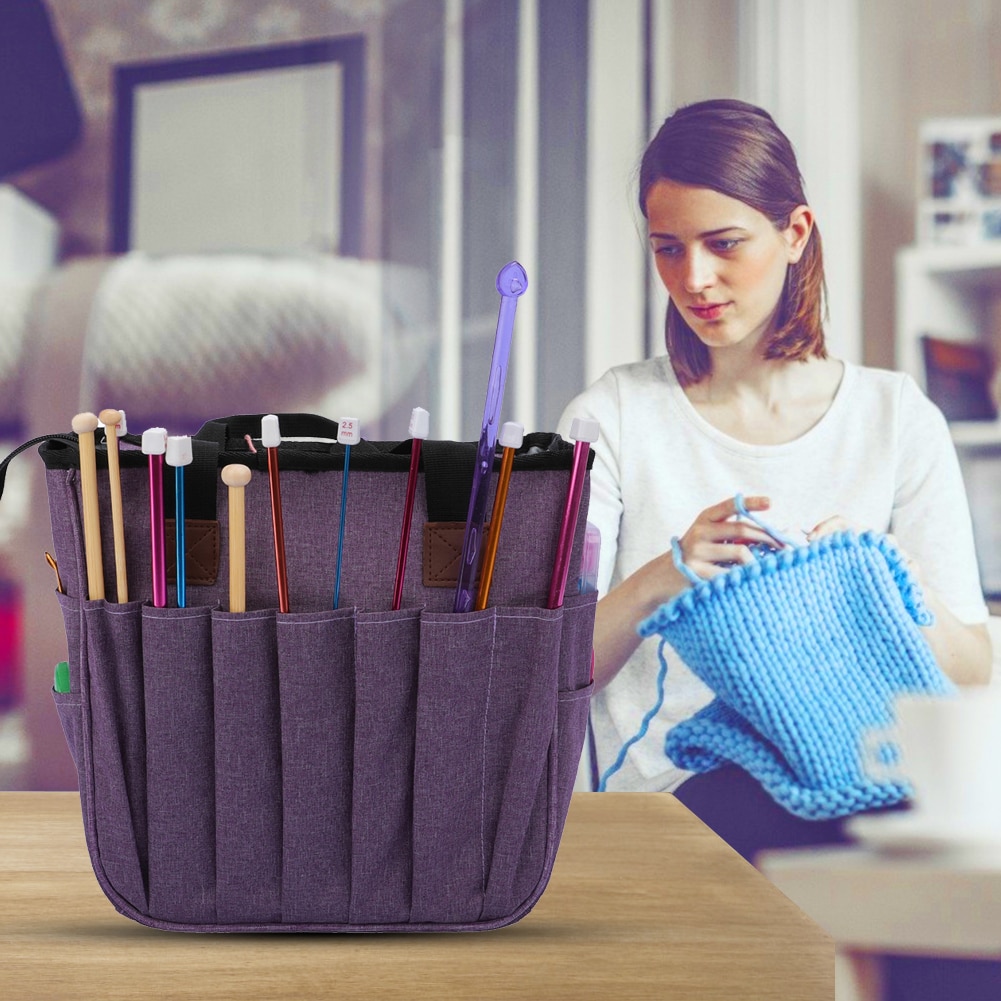 Yarn Storage Bag Knitting and Crochet Organizer Yarn Storage Bag Knitting and Crochet Organizer