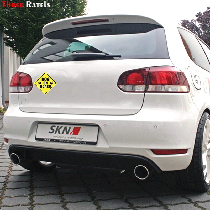 Yellow Dog On Board Sticker (2 pcs) Yellow Dog On Board Sticker (2 pcs)