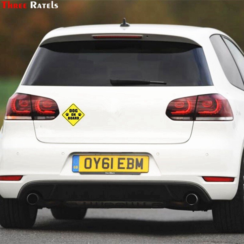Yellow Dog On Board Sticker (2 pcs) Yellow Dog On Board Sticker (2 pcs)