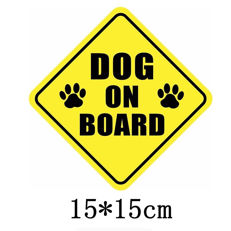 Yellow Dog On Board Sticker (2 pcs) Yellow Dog On Board Sticker (2 pcs)