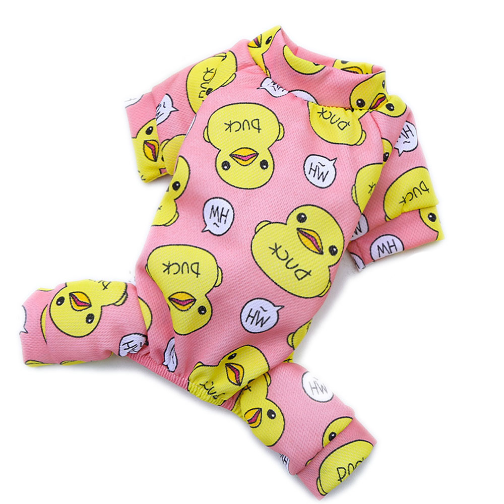 Yellow Duck Design Pajama for Dogs Yellow Duck Design Pajama for Dogs
