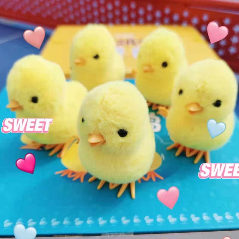 Yellow Jumping Wind Up Chick Yellow Jumping Wind Up Chick