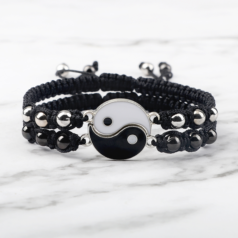 Yin Yang Couple Bracelet (2 pcs) Yin Yang Couple Bracelet (2 pcs)
