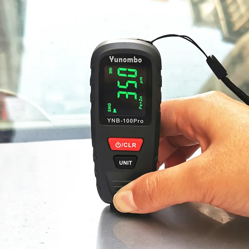 YNB-100Pro Fe nFe Fe+Zn Mini Film Thickness Meter Coating Thickness Gauge Car Paint Thickness Tester YNB-100Pro Fe nFe Fe+Zn Mini Film Thickness Meter Coating Thickness Gauge Car Paint Thickness Tester