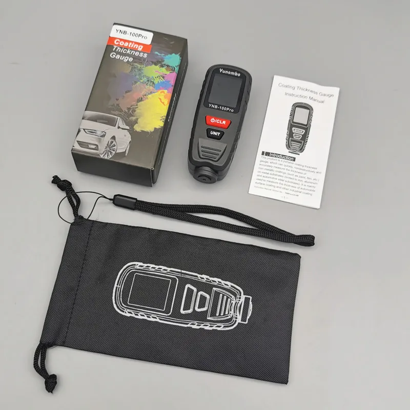 YNB-100Pro Fe nFe Fe+Zn Mini Film Thickness Meter Coating Thickness Gauge Car Paint Thickness Tester YNB-100Pro Fe nFe Fe+Zn Mini Film Thickness Meter Coating Thickness Gauge Car Paint Thickness Tester