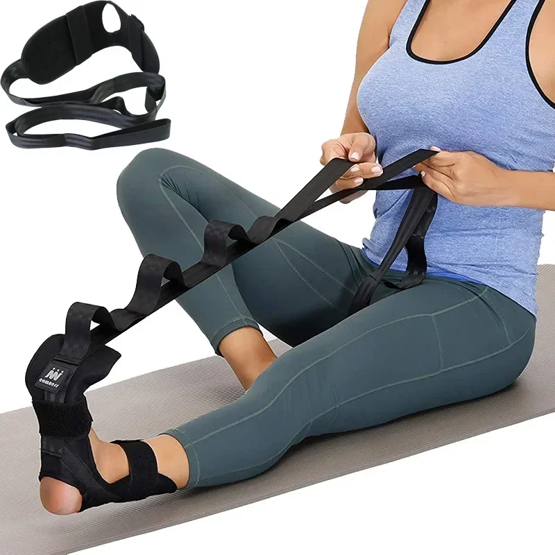 Yoga Leg Stretching Band Flexibility Stretching Band Rehabilitation Fitness Band Plantar Fasciitis Training Belt Foot