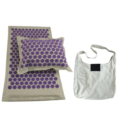 Yoga Massage Mat with Pillow and Bag Yoga Massage Mat with Pillow and Bag