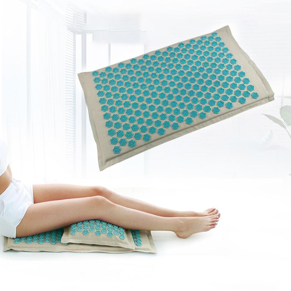 Yoga Massage Mat with Pillow and Bag Yoga Massage Mat with Pillow and Bag